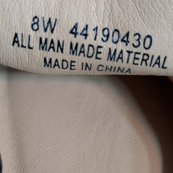 C. Comfort Flat Pointed Toe Mules Slip-Ons Linen Look Black size 6 Wide - Picture 11 of 11